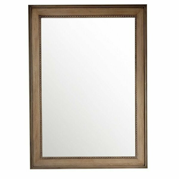 James Martin Vanities Bristol 29in Rectangular Mirror, Whitewashed Walnut 157-M29-WW